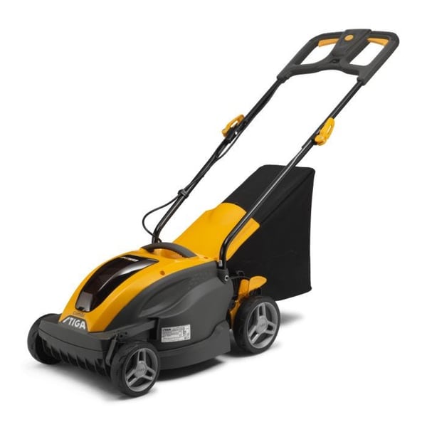 Miniatyrbild 4 av 7: Stiga Combi 336e Handgräsklippare Batteri Svart, Gul