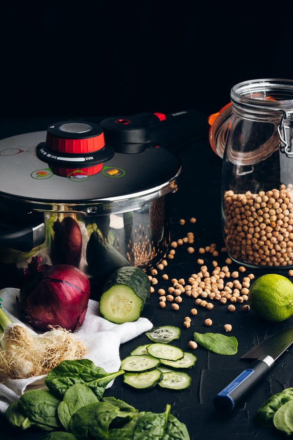 Monix M790001 trykkoger til komfurtop 4 L Rustfrit stål