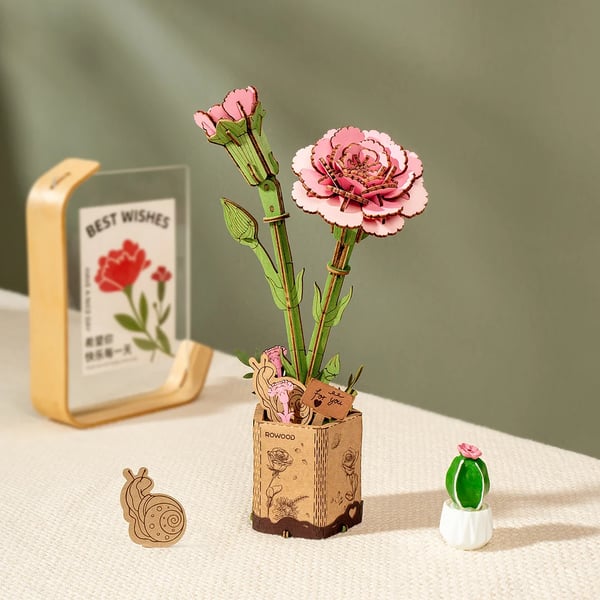 ROBOTIME TW01H pussel 3D-pussel 581 styck Flora
