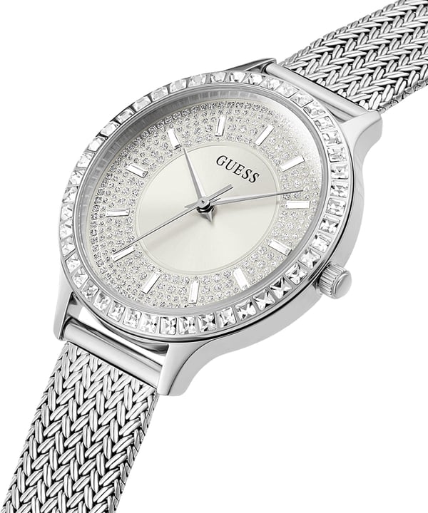 Miniatyrbillede 3 af 5: GUESS GW0402L1 ur Armbåndsur Hunstik Sølv