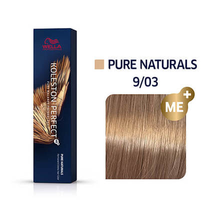 Wella KP ME + PURE NATURALS 9/03 hårfarve 60 ml