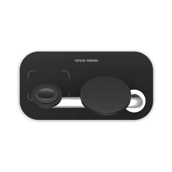 Mobile Origin FRL-WCH-31-BLK oplader til mobil enhed Hovedtelefoner, Mobiltelefon, Ur Sort USB Trådløs opladning Hurtig opladning Indendørs