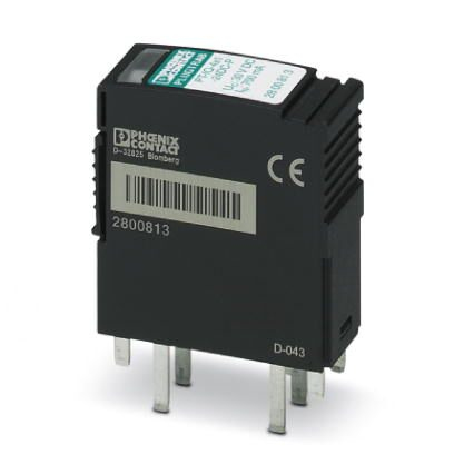 Phoenix Contact 2800813 overspændingsbeskytter Sort 24 V