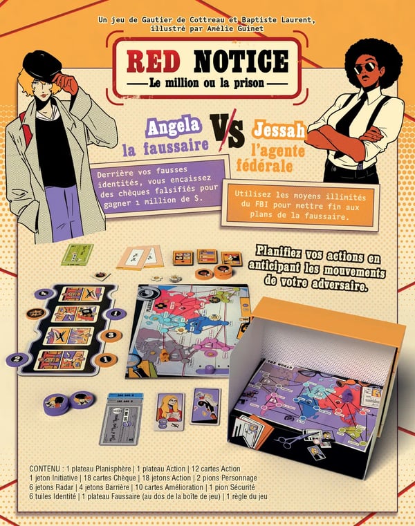 Blackrock Games RED NOTICE 30 min Korttipeli