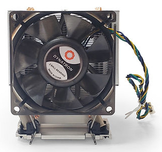 Miniatyrbillede 3 af 5: Dynatron S6-4710 Computerkølesystem Processor Luftkøler 8 cm Sort, Grå 1 stk