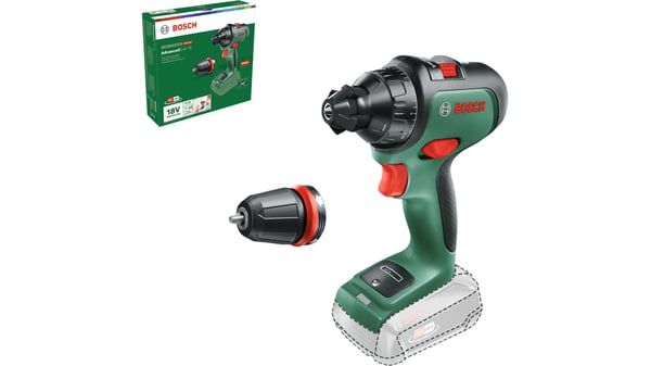 Bosch AdvancedDrill 18 1350 rpm Nøglefri 1 kg Grøn