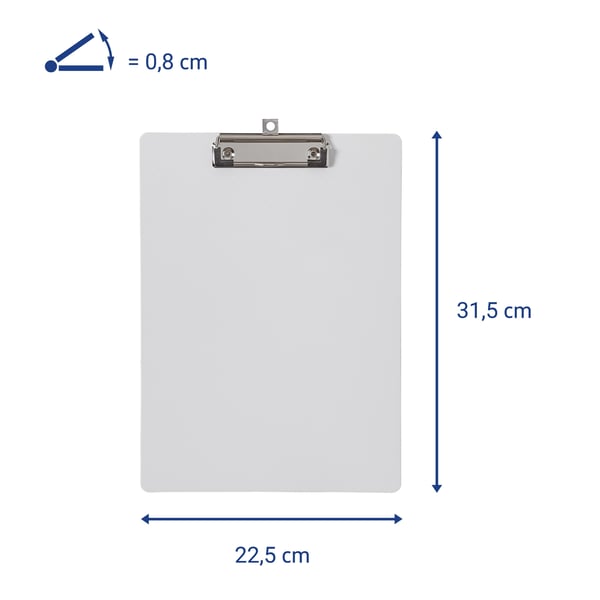 Miniatyrbillede 2 af 5: MAUL 2361002 opslagstavle A4 Polypropylen (PP) Hvid