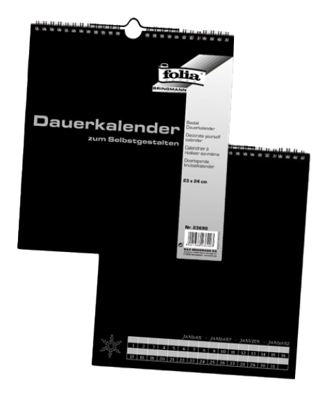 Folia 23690 kalender Bord