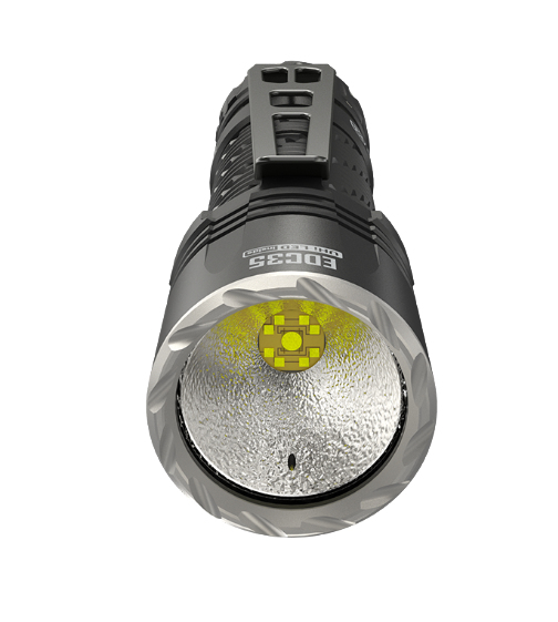 Nitecore EDC35 lommelygte Sort Hånd lommelygte LED