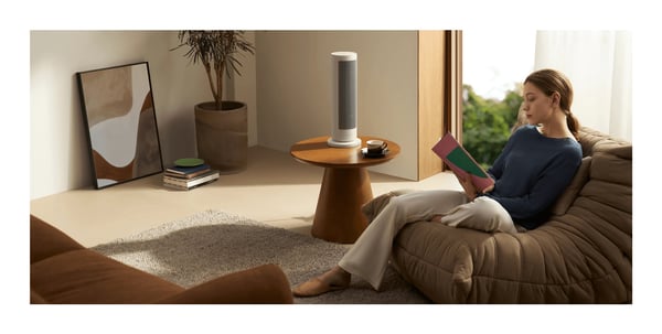 Xiaomi Smart Graphene Heater Indendørs Hvid 2000 W Blæser med elektrisk områdevarmer