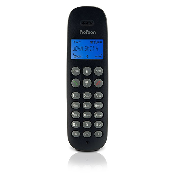 Miniatyrbillede 5 af 5: Profoon PDX-300 telefon DECT telefon Sort