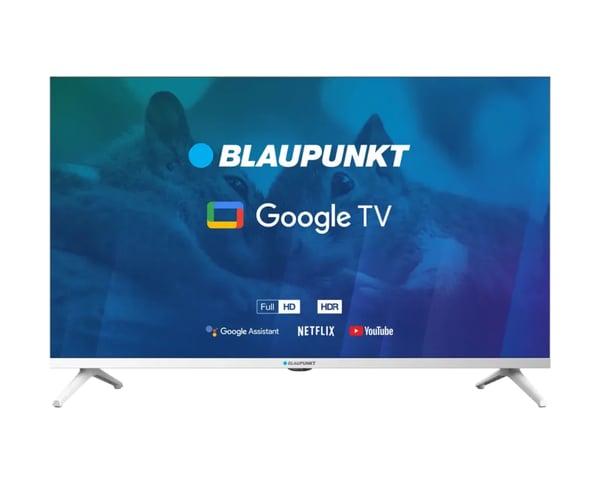Blaupunkt 32FBG5010S 81,3 cm (32") HD Hvid 250 cd/m² Blaupunkt 32FBG5010S 81,3 cm (32") HD Hvid 250 cd/m²