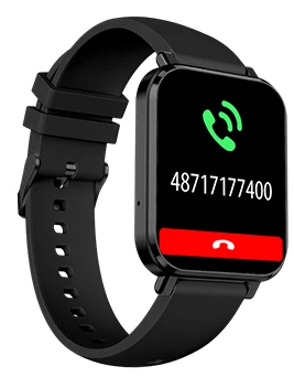 Miniatyrbillede 1 af 3: myPhone Watch LS 4,7 cm (1.85") IPS Digital 240 x 286 pixel Berøringsskærm Sort