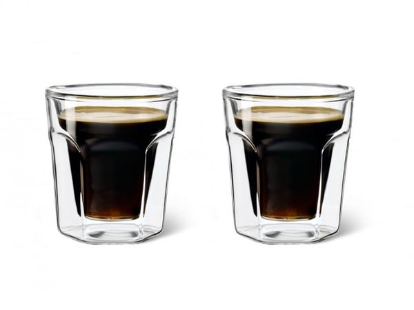 Leopold Vienna LV01510 kaffeglas Transparent 2 stk 100 ml