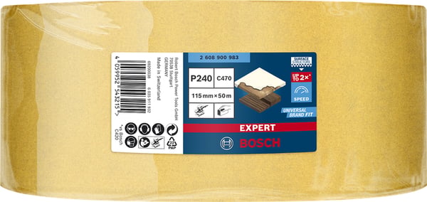 Bosch Expert C470 Sliprulle Extra finkorning P240 1 styck