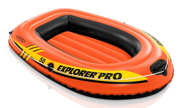 Miniatyrbild 1 av 3: Intex Explorer Pro 50 1 personer Simbassäng Gummibåt