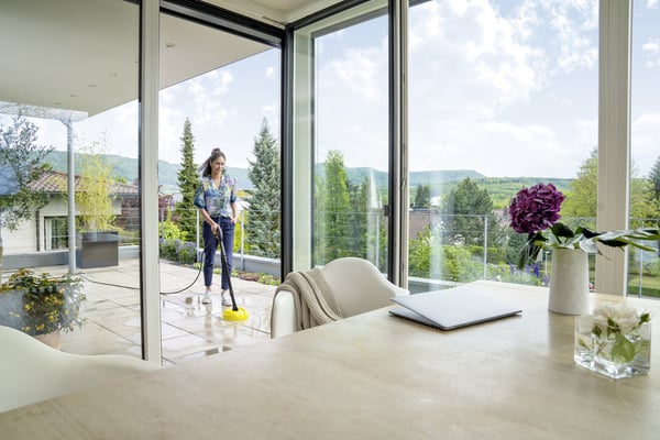 Kärcher K 2 POWER CONTROL HOME högtryckstvätt Upprätt Elektrisk 360 l/h Svart, Gul