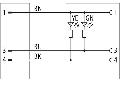 Murrelektronik 7000-88041-6300500 signalkabel 5 m Sort