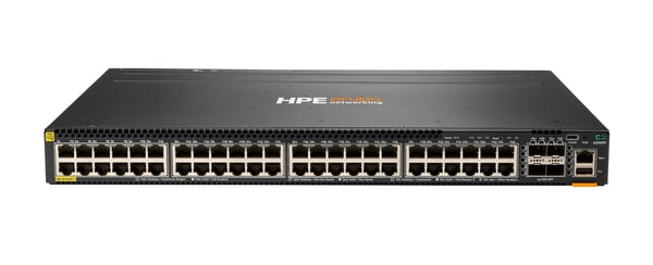 HPE Aruba Networking CX 6300M 48-port 1GbE Class 4 PoE and 4-port SFP56 Switch Administreret L3 Gigabit Ethernet (10/100/1000) Strøm over Ethernet (PoE) 1U Sort