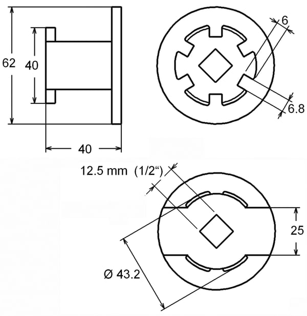 Miniatyrbild 4 av 4: BGS technic Oil Filter Wrench