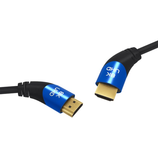 Miniatyrbild 2 av 3: OEHLBACH D1C42532 HDMI-kabel 2 m HDMI Typ A (standard) 3 x HDMI Type A (Standard) Svart, Blå