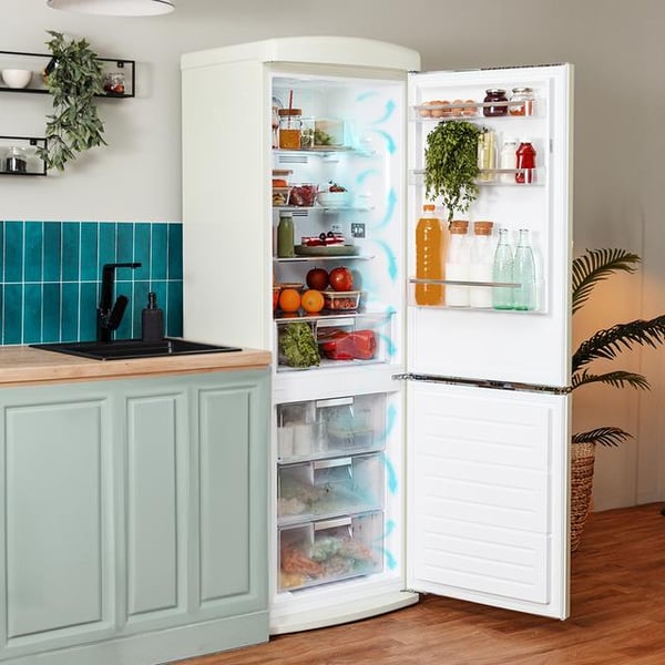 Miniatyrbillede 6 af 11: Cecotec Bolero CoolMarket Combi Origin 294+ Fritstående 294 L Beige