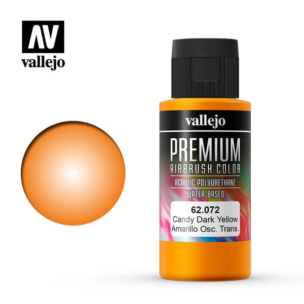 Vallejo 62.072 akrylmaling 60 ml Gul Flaske