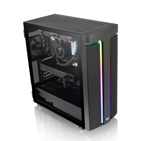 Thermaltake H590 TG ARGB Midi Tower Musta