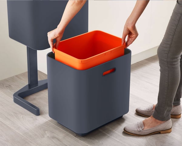Joseph Joseph Totem Max 60 L 2 kurv(e) Grafit, Orange