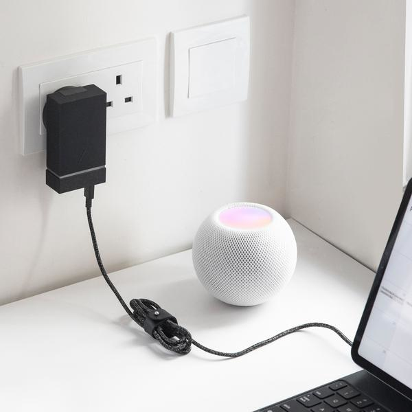 Native Union BELT-C-ZEB-2-NP USB-kaapeli 1,2 m USB C Musta, Valkoinen