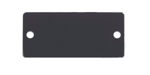 Kramer Electronics W-BLANK(B) kontaktplade & kontakthætte Sort Kramer Electronics W-BLANK(B) kontaktplade & kontakthætte Sort