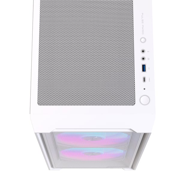 Miniatyrbillede 5 af 9: Einarex EXCS-PM-150R-W computeretui Midi Tower Hvid