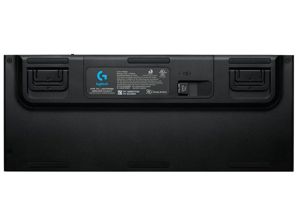 Logitech G 920-009500 tastatur Spil RF trådløs + Bluetooth QWERTY Nordisk Kulfiber