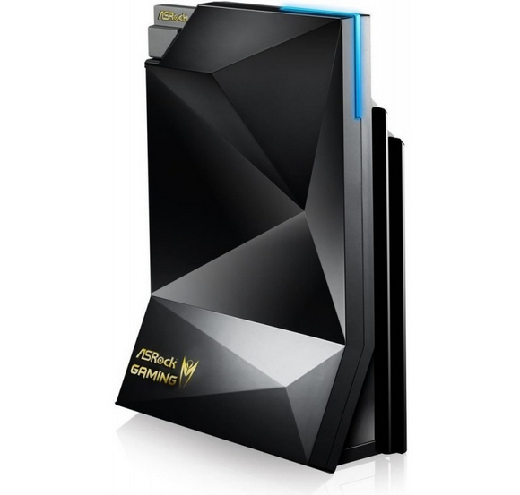 Miniatyrbillede 8 af 8: Asrock G10 AC2600 kabelforbundet router Gigabit Ethernet Sort