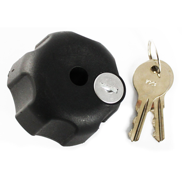 RAM Mounts RAM-KNOB3L monteringskit Svart Aluminium