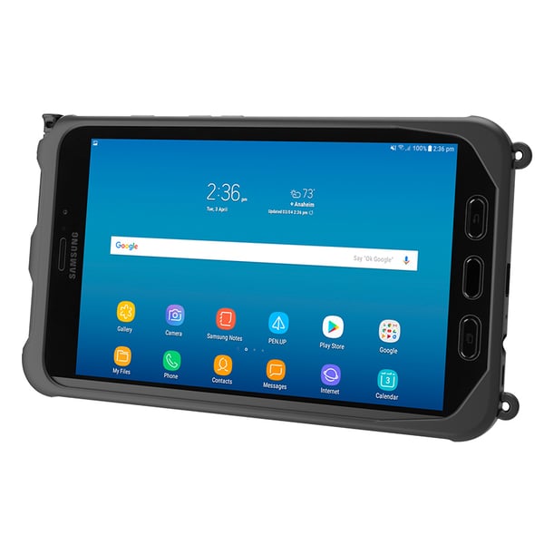 Miniatyrbillede 1 af 5: RAM Mounts RAM-SKIN-SAM29 tablet etui 20,3 cm (8") Cover Sort