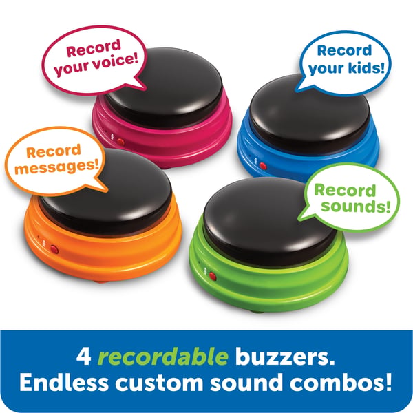 Pikkukuva 2 / 8: Learning Resources Recordable Answer Buzzers motoriikkalelu