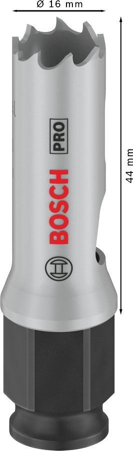 Bosch PRO Multi Material PC Plus hålborr Borr 1 styck