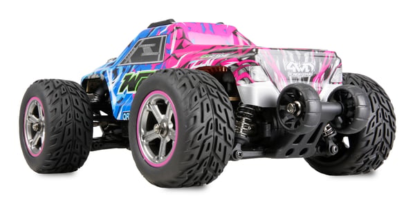 Amewi Hyper Go MAX20 Monstertruck Li-Po 750mAh blå/pink