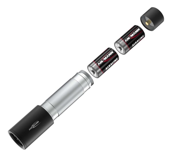 Ansmann Daily Use 300B Sort, Sølv Universel lommelygte LED