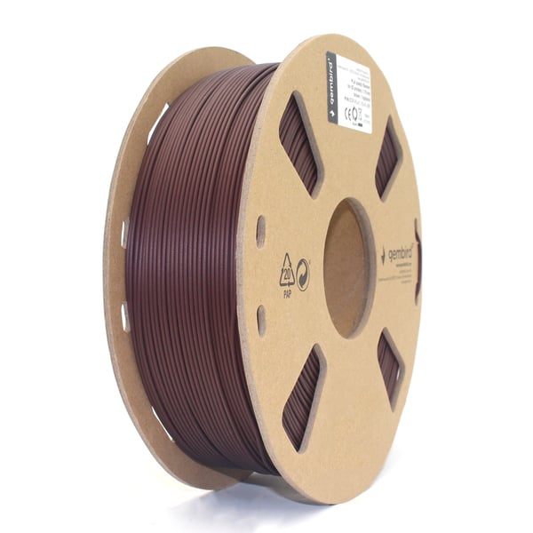 Gembird 3DP-PLA1.75-01-BR 3D print materiale Polymælkesyre (PLA) Brun 1,4 kg