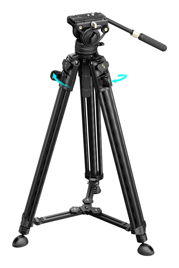 SmallRig 5201 kamerastativ Digital-/filmkameraer 3 ben Sort