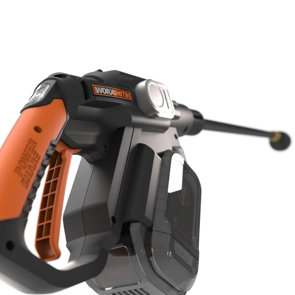 WORX WG633E painepesuri Kompakti Akku 220 l/h Musta, Oranssi