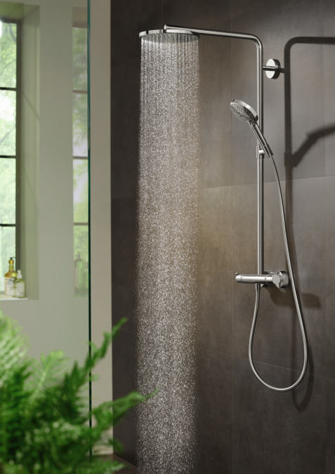 Miniatyrbillede 2 af 6: Hansgrohe Raindance Select S brusesystem Krom