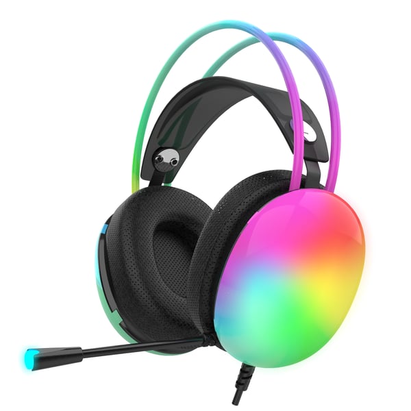 Miniatyrbillede 1 af 6: Inca IGK-X8S hovedtelefoner/headset Ledningsført Spil Sort
