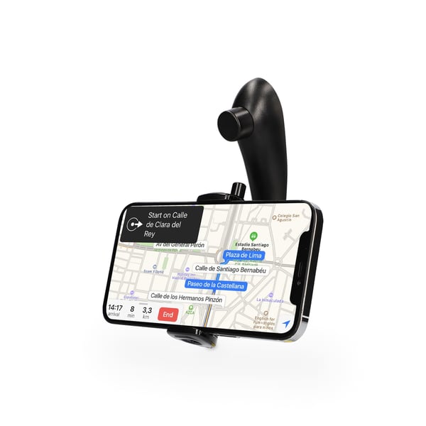 Ksix B9000SU16 hållare Passiv hållare Mobiltelefon / smartphone Svart