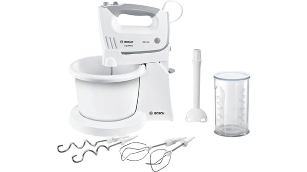 Bosch MFQ36445 tehosekoitin Seisova tehosekoitin 450 W Harmaa, Valkoinen