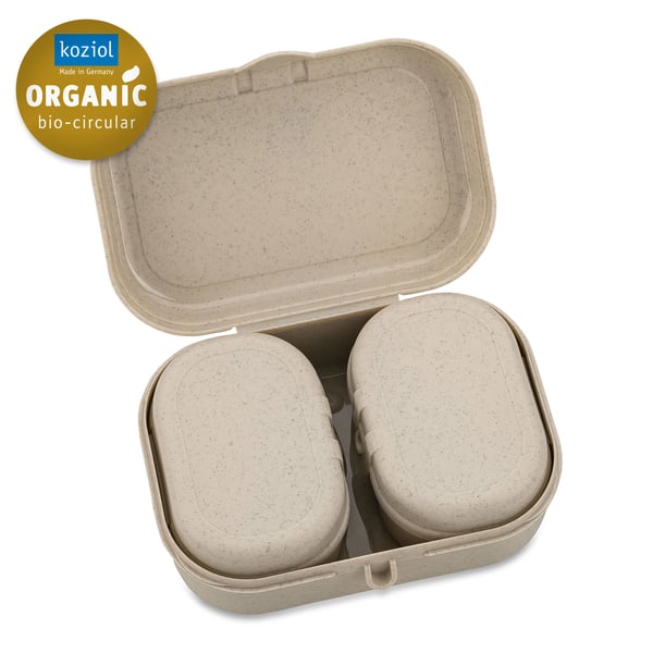 koziol 7151700 madkasse Frokostbokssæt Sand