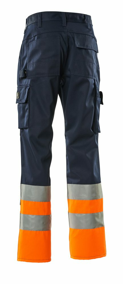 MASCOT 12379-430-0114-82C50 Byxor Marinblå, Orange