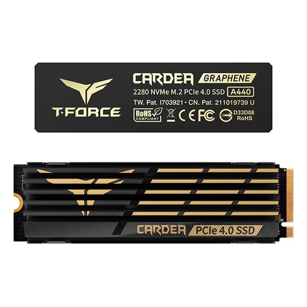 Miniatyrbillede 3 af 5: Team Group T-FORCE CARDEA A440 M.2 PCIe 2 TB PCI Express 4.0